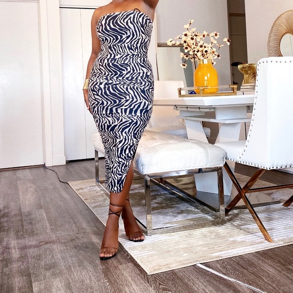 Animal print dress - Picture 2 of 3